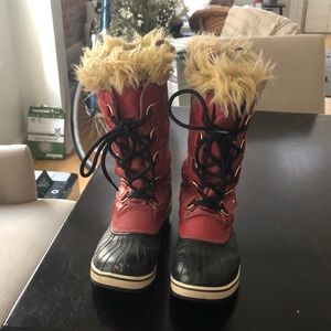 Red Sorel Boots